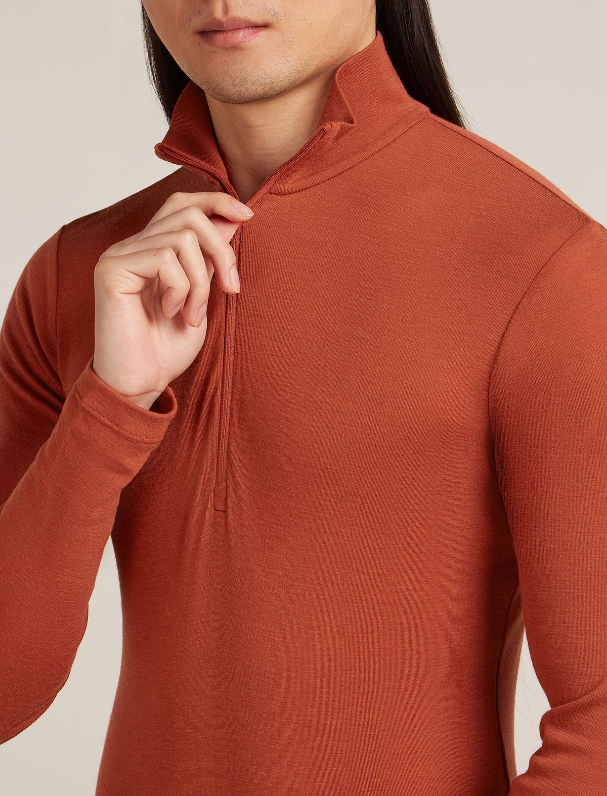 Haut isotherme à manches longues et demi-glissière 175 Everyday en mérinos Men's Jasper - 6