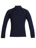 Kids’ Merino 260 Tech Long Sleeve Half Zip Thermal Top Midnight Navy - 1
