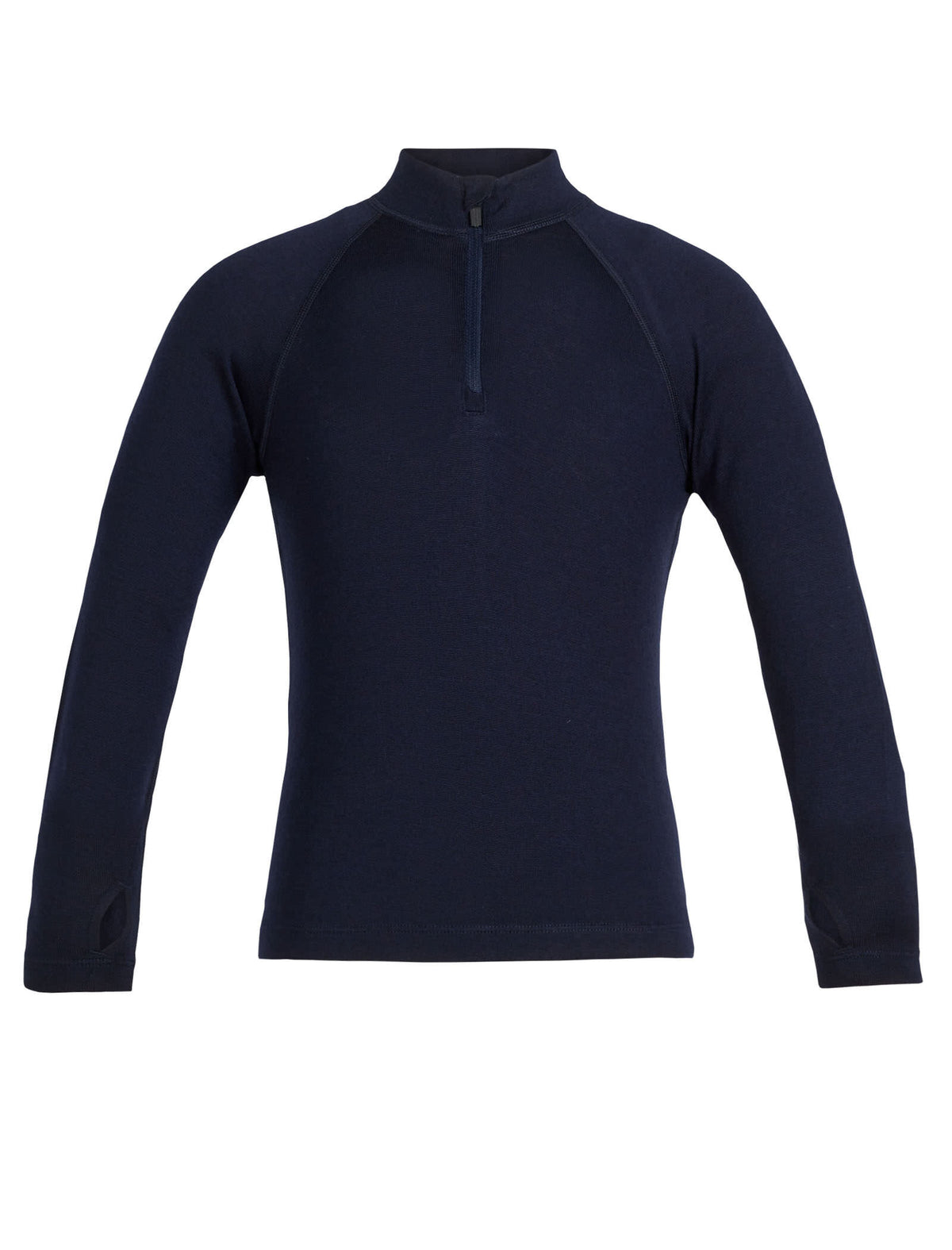 Kids’ Merino 260 Tech Long Sleeve Half Zip Thermal Top Midnight Navy - 1