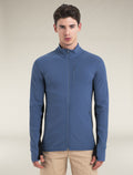 Men's Descender Long Sleeve Zip Jacket Dawn/Black - 1
