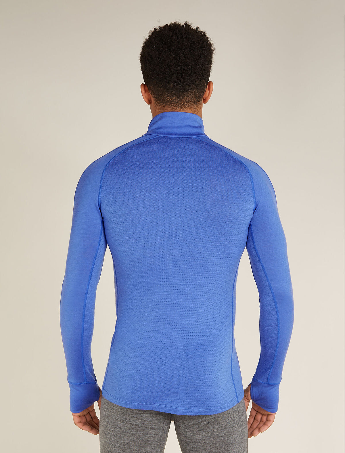 Men's Merino 200 ZoneKnit™ Long Sleeve Half Zip Thermal Top Brillant/Baja - 2