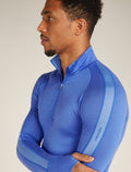 Men's Merino 200 ZoneKnit™ Long Sleeve Half Zip Thermal Top Brillant/Baja - 5