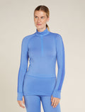 Women's Merino 200 ZoneKnit™ Long Sleeve Half Zip Thermal Top Baja - 1