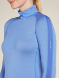 Women's Merino 200 ZoneKnit™ Long Sleeve Half Zip Thermal Top Baja - 5