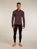 Haut isotherme à manches longues et demi-glissière Polar MerinoFine™ 300 Men's Java - 3