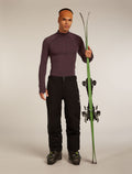 Haut isotherme à manches longues et demi-glissière Polar MerinoFine™ 300 Men's Java - 4