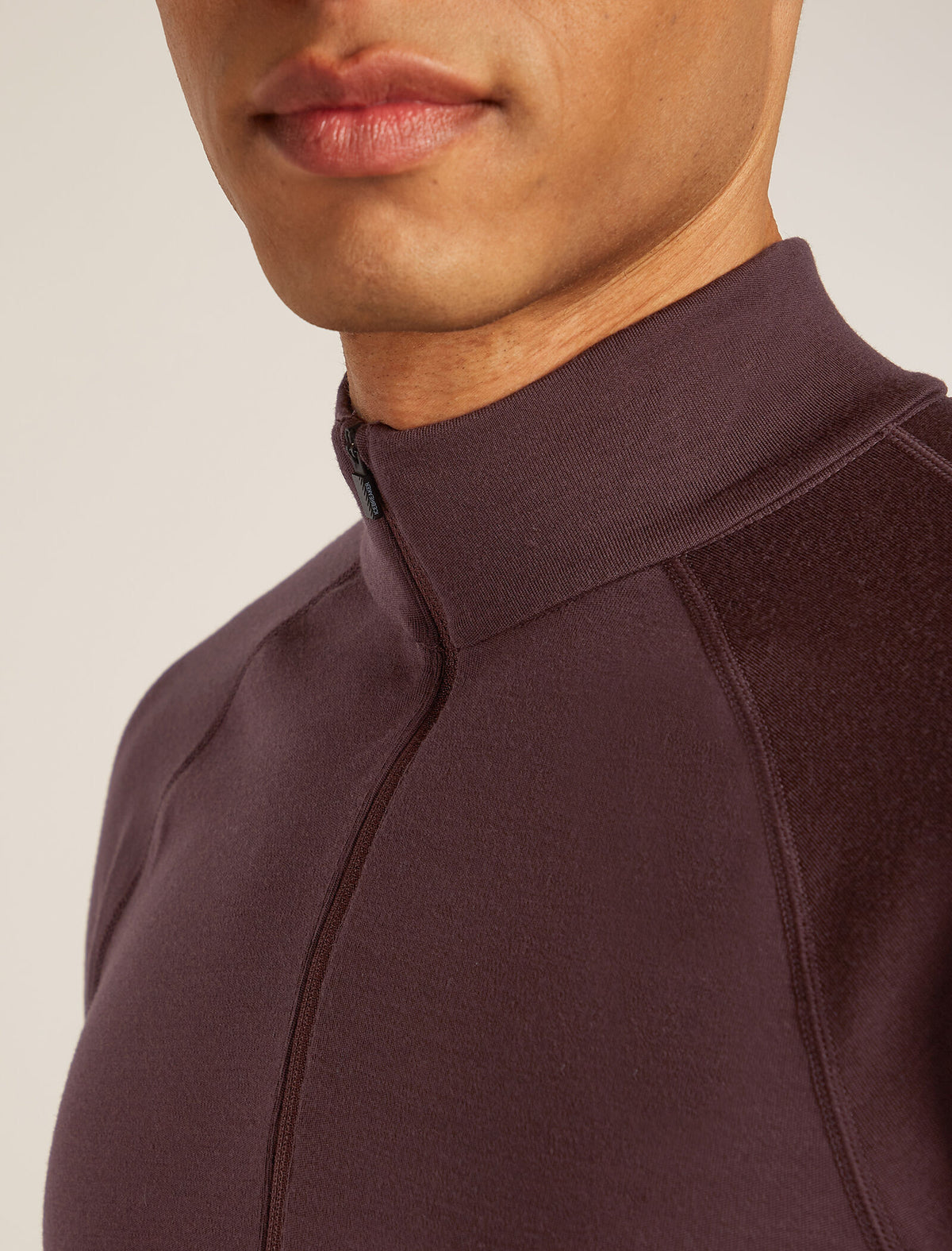 Haut isotherme à manches longues et demi-glissière Polar MerinoFine™ 300 Men's Java - 5