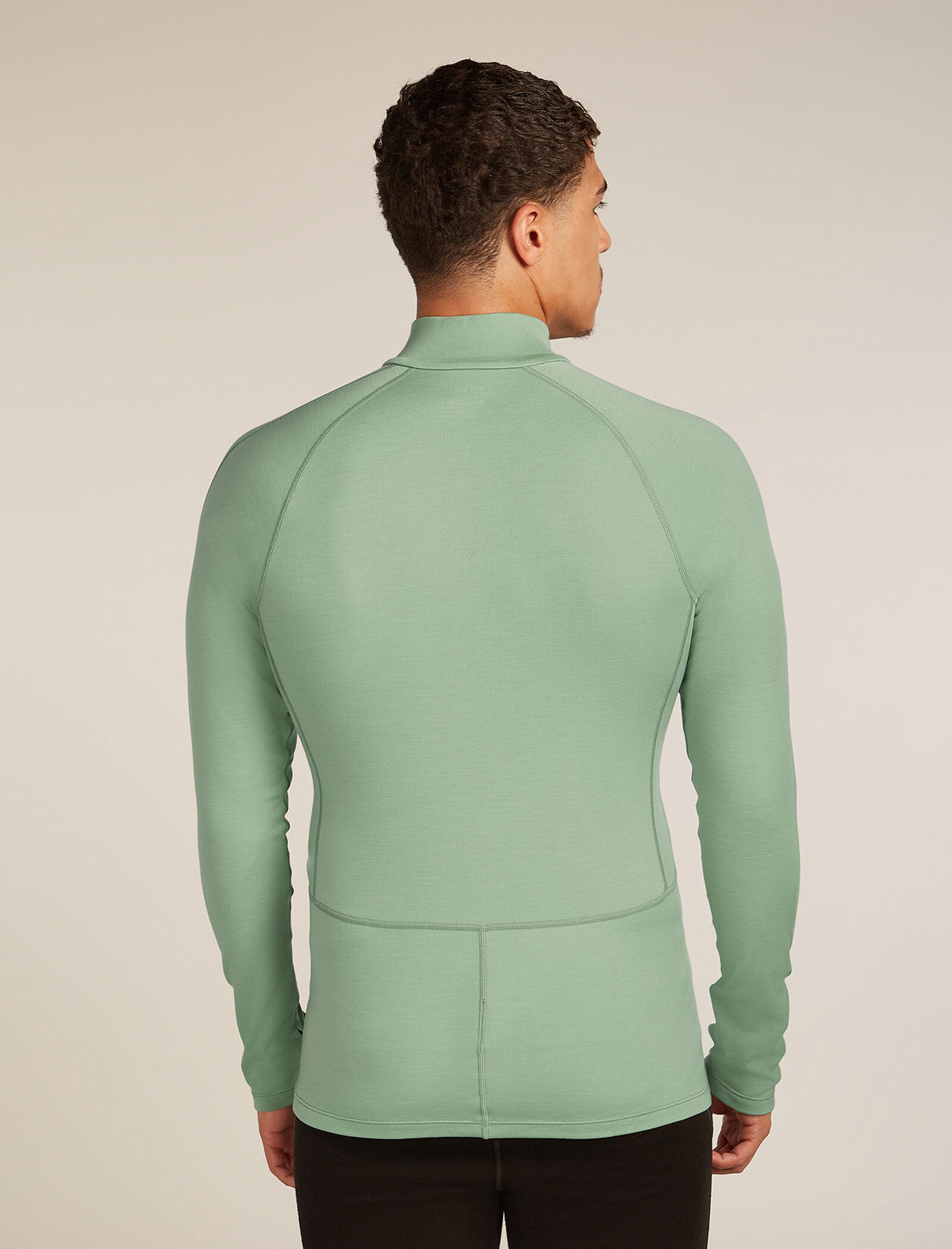 Haut isotherme à manches longues et demi-glissière Polar MerinoFine™ 300 Men's Seaglass - 2