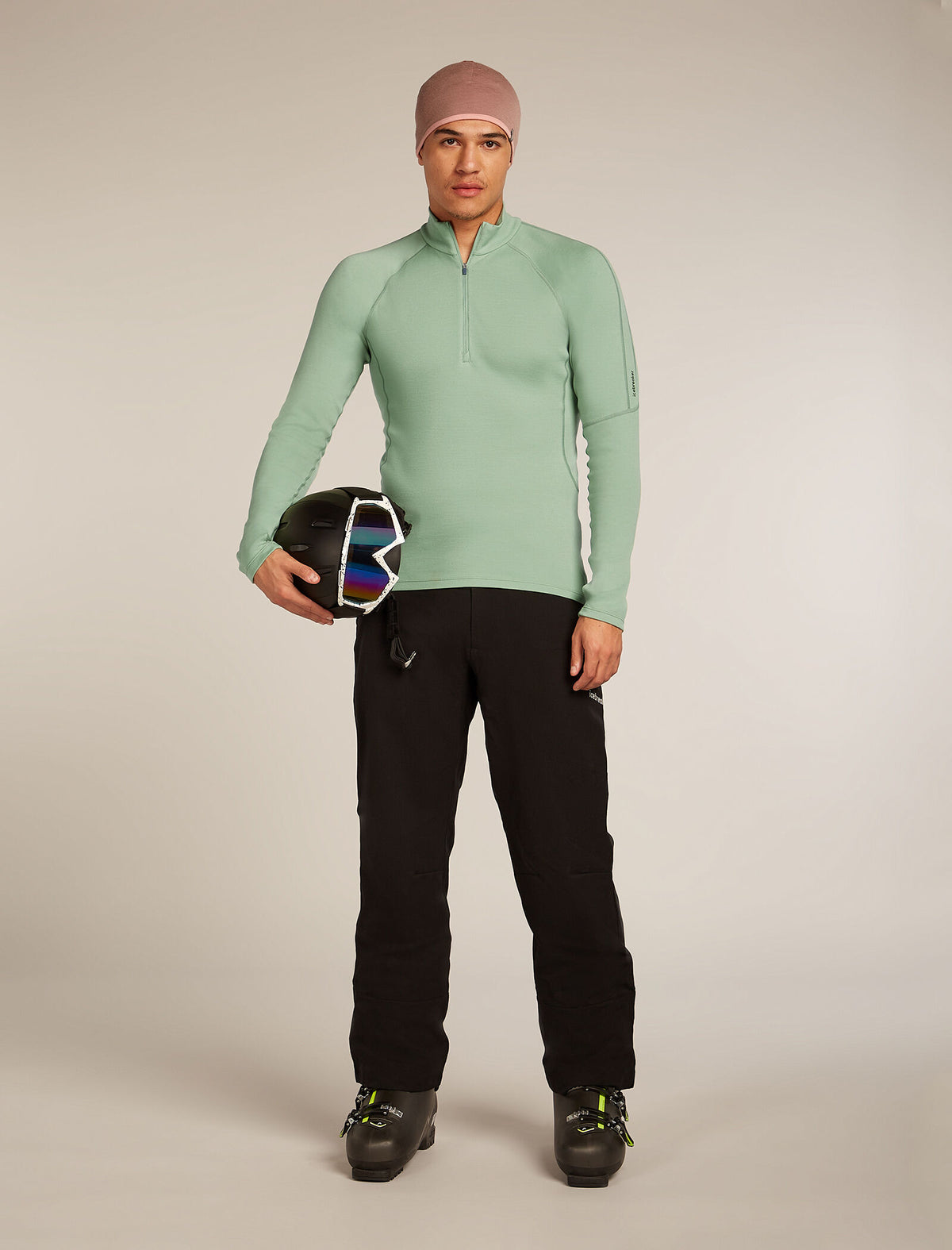 Haut isotherme à manches longues et demi-glissière Polar MerinoFine™ 300 Men's Seaglass - 4