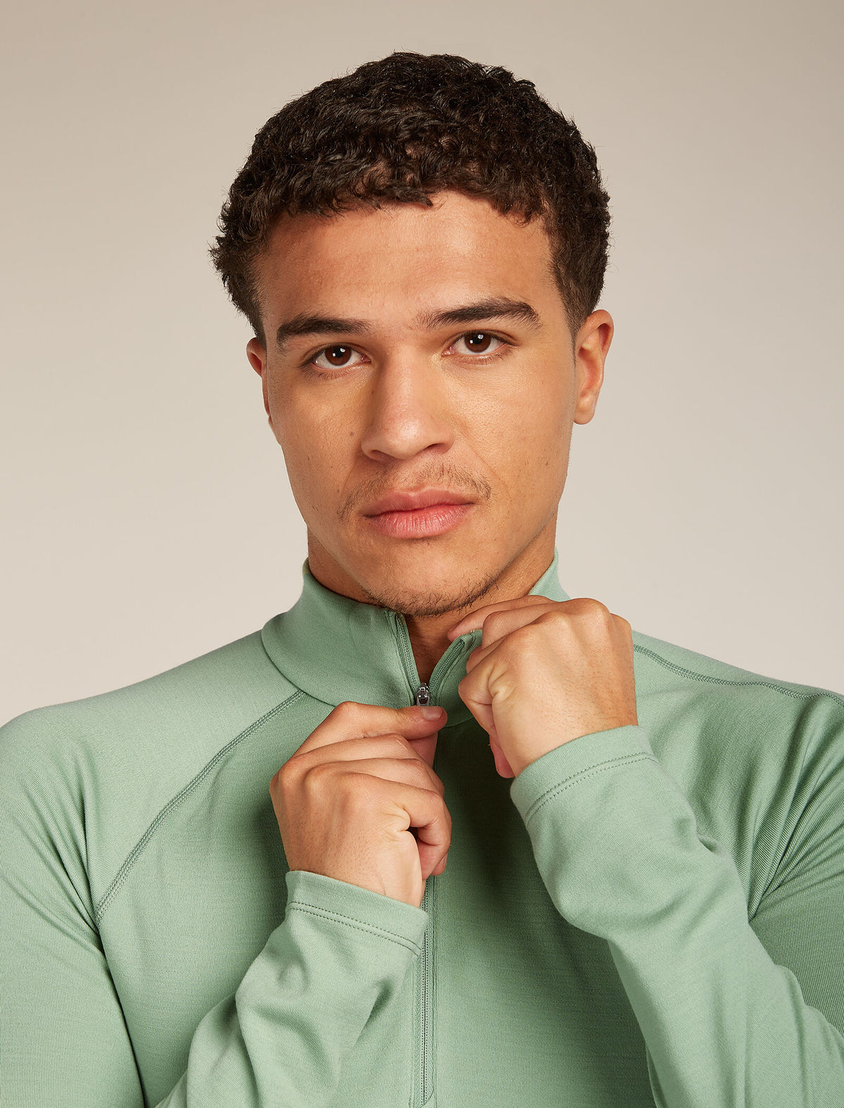 Haut isotherme à manches longues et demi-glissière Polar MerinoFine™ 300 Men's Seaglass - 6