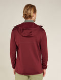 Men's Merino 560 Realfleece™ Elemental Long Sleeve Zip Hoodie Port - 2