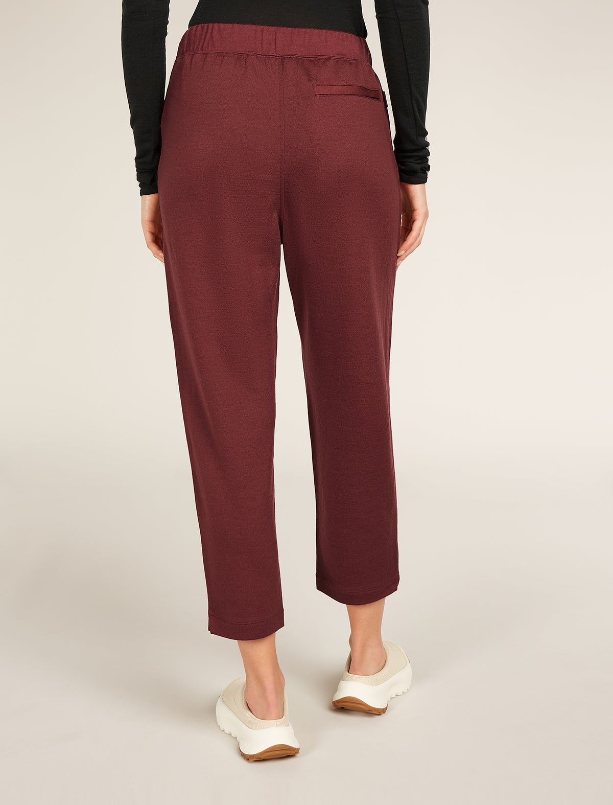 Women's Merino Blend 200 Crush Ankle Pants Port - 2