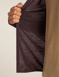Haut à capuche, manches longues et glissière 200 RealFleece™ Descender en mélange de mérinos Men's Java - 10