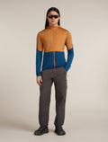 Haut à capuche, manches longues et glissière 200 RealFleece™ Descender en mélange de mérinos Men's Trail/Atlantis - 4