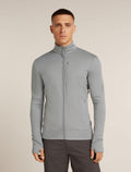 Manteau à manches longues et glissière 260 Quantum en mérinos Men's Alloy - 1