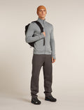 Manteau à manches longues et glissière 260 Quantum en mérinos Men's Alloy - 4