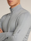 Manteau à manches longues et glissière 260 Quantum en mérinos Men's Alloy - 5