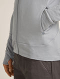 Manteau à manches longues et glissière 260 Quantum en mérinos Men's Alloy - 7