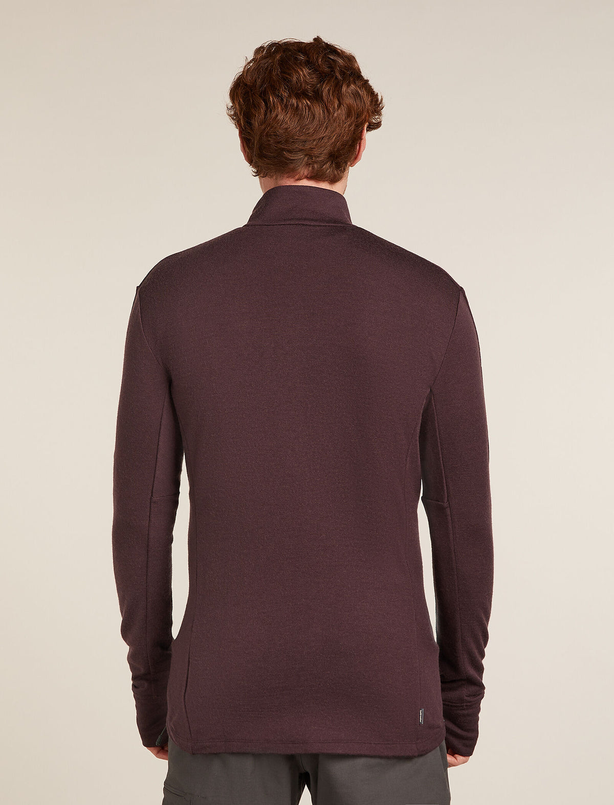 Manteau à manches longues et glissière 260 Quantum en mérinos Men's Java - 2