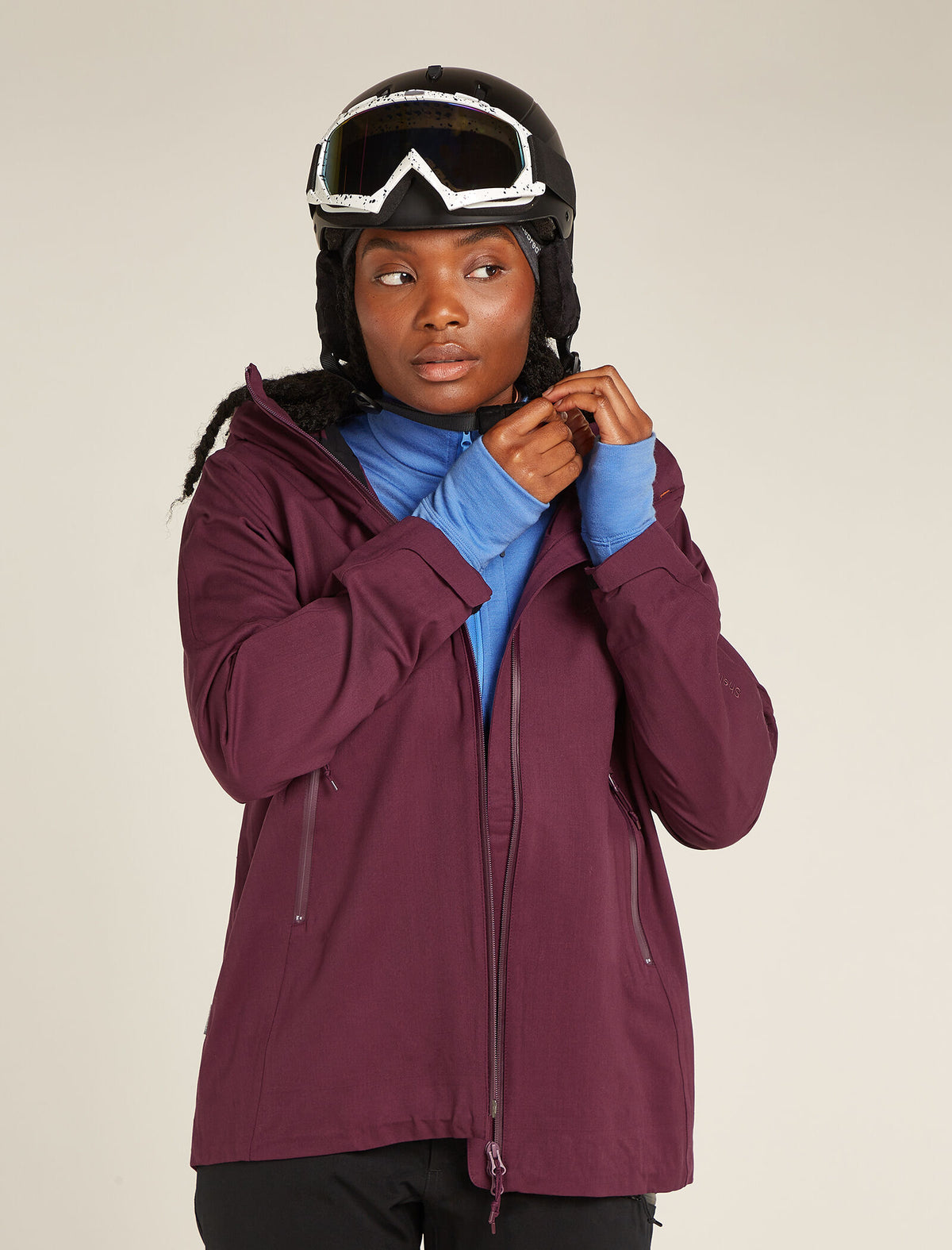 Women's Merino 260 Quantum Long Sleeve Zip Jacket Baja - 4