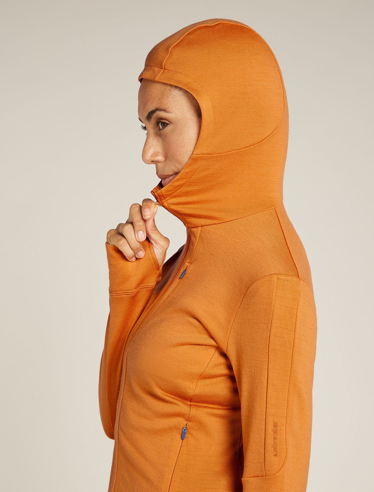 Women's Merino 260 Quantum Long Sleeve Zip Hoodie Ray - 9