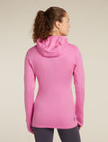 Women's Merino 260 Quantum Long Sleeve Zip Hoodie Pop - 3