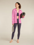 Women's Merino 260 Quantum Long Sleeve Zip Hoodie Pop - 5