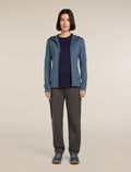 Women's Merino 260 Quantum Long Sleeve Zip Hoodie Dawn - 3