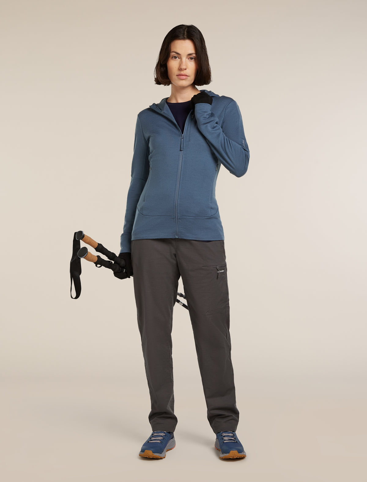 Women's Merino 260 Quantum Long Sleeve Zip Hoodie Dawn - 4