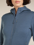 Women's Merino 260 Quantum Long Sleeve Zip Hoodie Dawn - 5