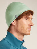 Bonnet de poche en mérinos Unisex Peridot/Seaglass - 4