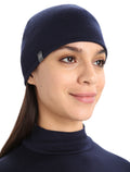 Unisex Merino 200 Pocket Hat Loden/Midnight Navy - 1