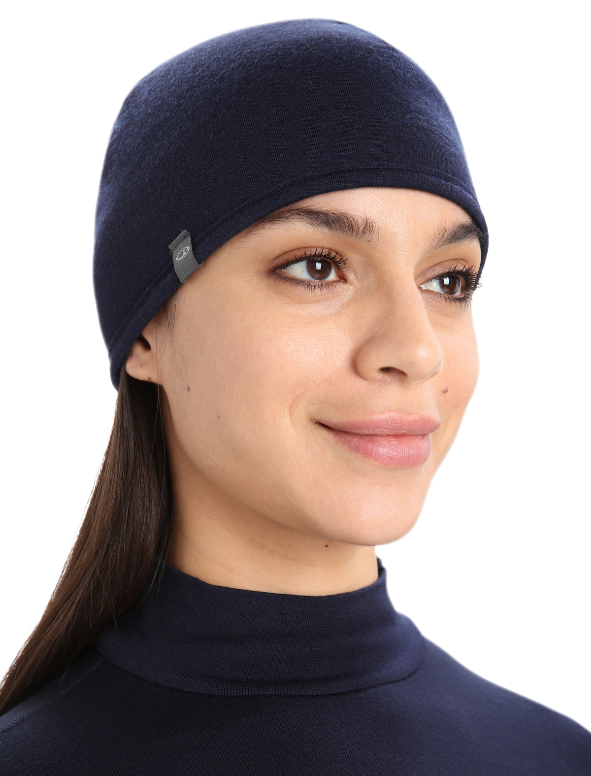 Unisex Merino 200 Pocket Hat Loden/Midnight Navy - 1