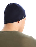 Unisex Merino 200 Pocket Hat Loden/Midnight Navy - 5