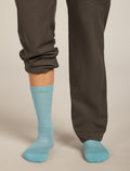 Women's Merino Lifestyle Light Crew Socks Hydro/Acid Pink - 3